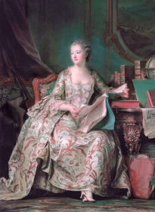 Madame de Pompadour (M. Quentin de la Tour, vers 1750) Musée du Louvre 